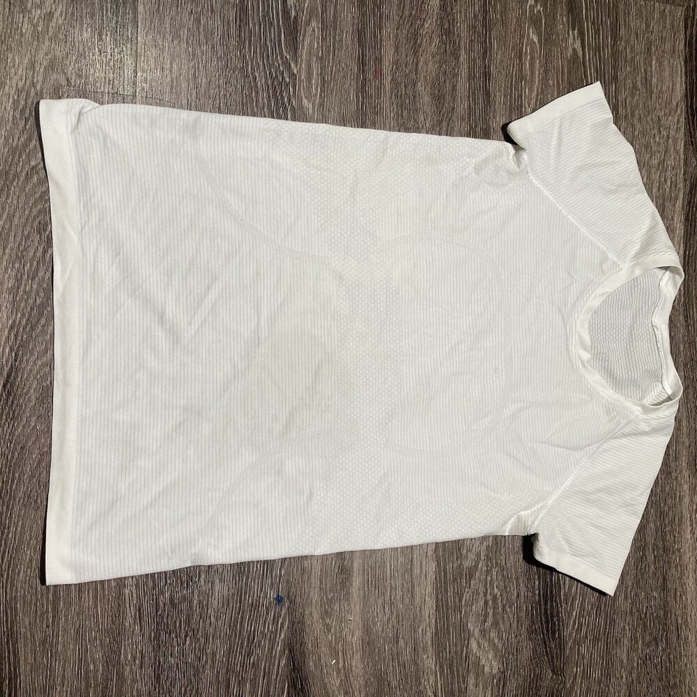 Lululemon Swiftly Womens short Sleeve Shirt 8 light Pullover Crew neck Stretch - Picture 2 of 8